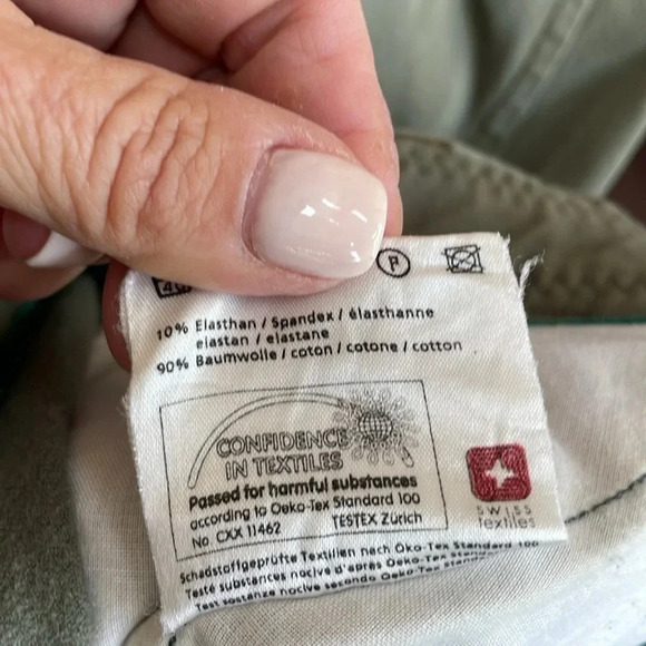 Cavallo Riding Breeches Women’s size 32 Army green & Brown Equestrian pants - Picture 14 of 16